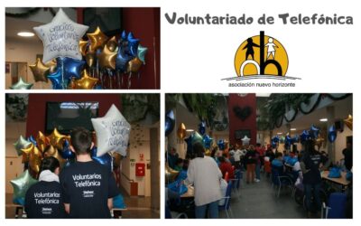 Voluntariado Telefónica visita la Asociación Nuevo Horizonte