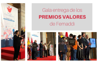 Acudimos a la gala de entrega de los Premios Valores de Femaddi