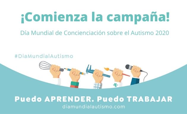 Arranca la campaña del Día Mundial de Concienciación sobre el Autismo 2020