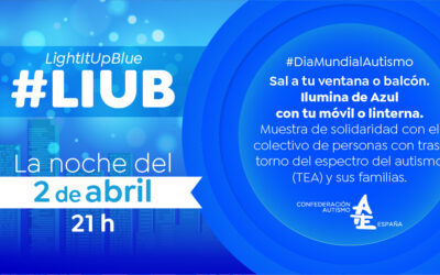 2 de abril – Súmate al reto LIUB e ilumina tu terraza o ventana a las 21 horas