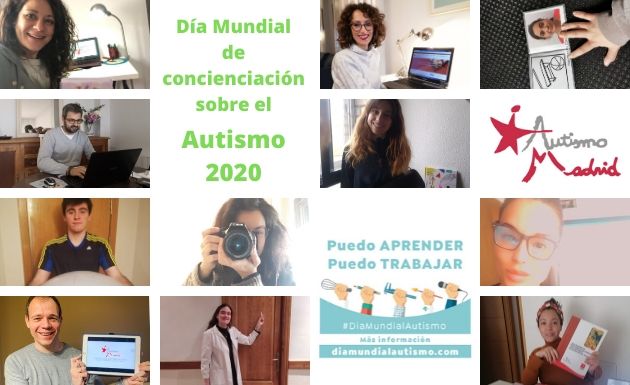 Autismo Madrid se suma a la Campaña por el Día Mundial de Concienciación sobre el Autismo 2020