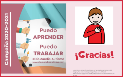 Gracias por participar en la celebración del Día Mundial de Concienciación sobre el Autismo 2020