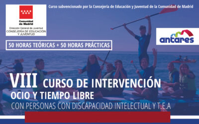Nuevas fechas para el VIII Curso de Intervención en Ocio y Tiempo Libre – Octubre/noviembre 2020