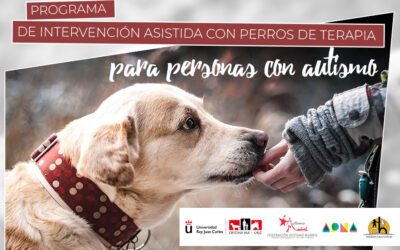 Ampliamos el programa de intervenciones asistidas con perros de terapia en colaboración con la URJC