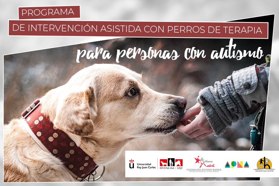 Ampliamos el programa de intervenciones asistidas con perros de terapia en colaboración con la URJC
