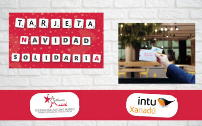 Autismo Madrid e intu Xanadú entregan las Tarjetas Navidad Solidaria
