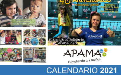 Ya está a la venta el calendario solidario de APAMA