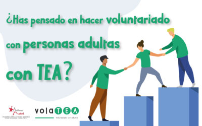 ¿Has pensado en hacer voluntariado con personas adultas con TEA?