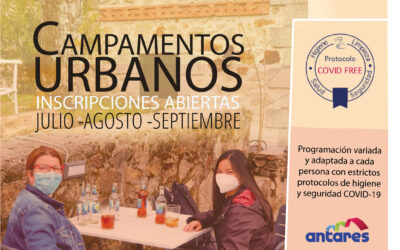 Abiertas las inscripciones de los campamentos urbanos de la Asociación Antares