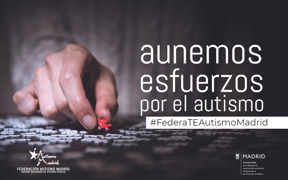 ¿Quieres formar parte de la Federación Autismo Madrid?