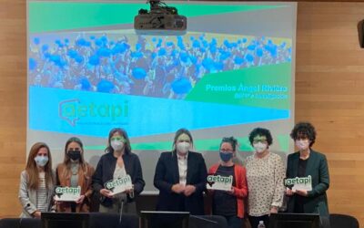 Tres profesionales de APNA reciben el premio Accésit Ángel Rivière a las Buenas Prácticas organizado por AETAPI