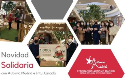 Autismo Madrid e intu Xanadú entregan las Tarjetas Navidad Solidaria 2021