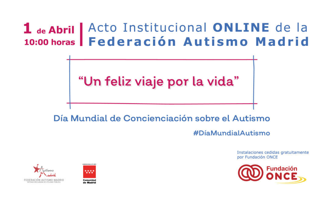 Acto institucional online por el Día Mundial de Concienciación sobre el Autismo