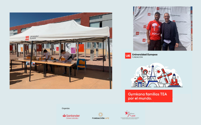 Más de 40 familias participan en la gymkana Familias TEA por el mundo
