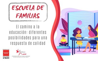 Escuela de familias – «El camino a la educación: diferentes posibilidades para una respuesta de calidad»