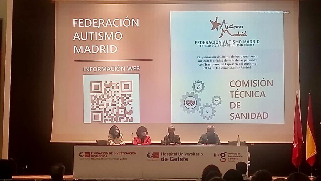 Formación en el Hospital Universitario de Getafe impartida por la Comisión de Sanidad de Autismo Madrid