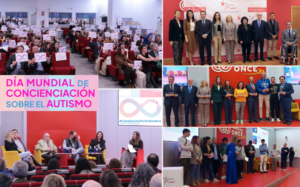 Autismo Madrid celebra el Día Mundial de Concienciación sobre el Autismo en un emotivo acto