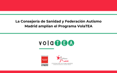 La Consejería de Sanidad y Federación Autismo Madrid amplían el Programa VolaTEA