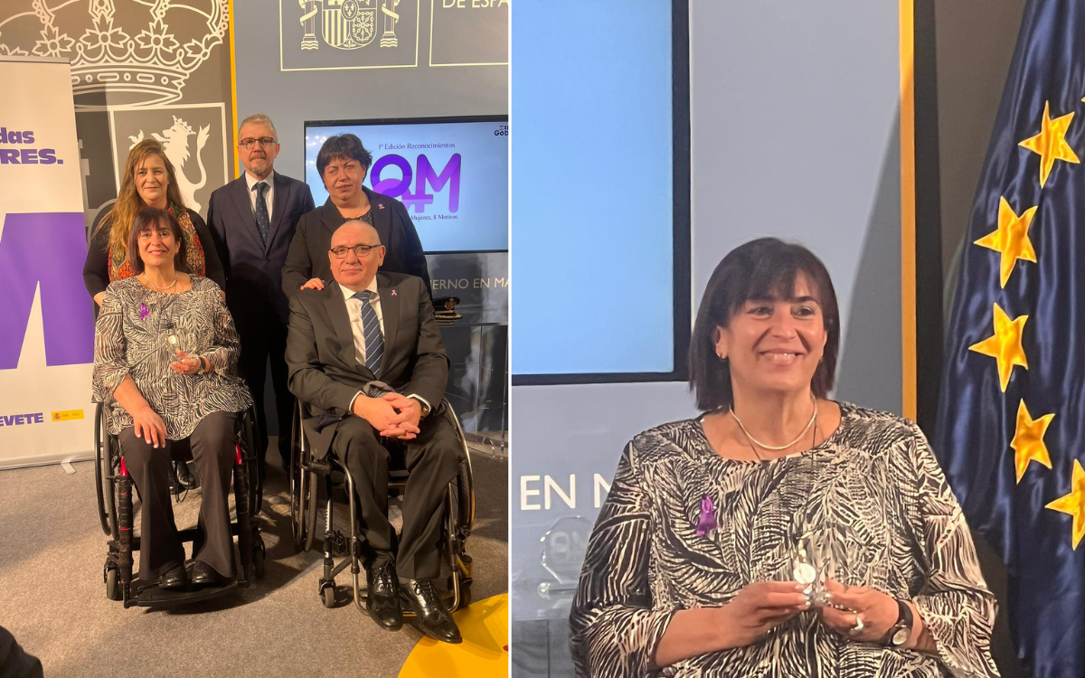 Mayte Gallego galardonada por la Delegación del Gobierno en Madrid