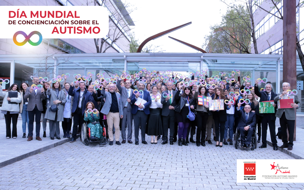 Autismo Madrid celebra el Día Mundial de Concienciación sobre el Autismo en la Asamblea de Madrid