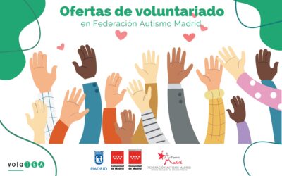Descubre las oportunidades de realizar voluntariado en las entidades federadas de Autismo Madrid