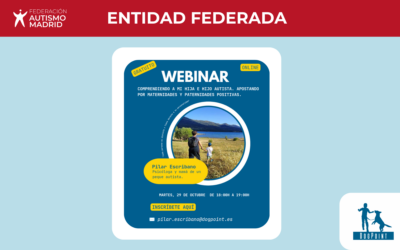 Webinar gratuito de la Asociación Dogpoint: «Comprendiendo a mi hija e hijo autista. Apostando por maternidades y paternidades positivas»