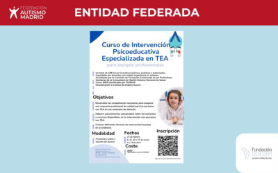 XIII Edición Curso de Intervención Psicoeducativa Especializada en TEA de Fundación Aucavi en colaboración con Qualis Vitae