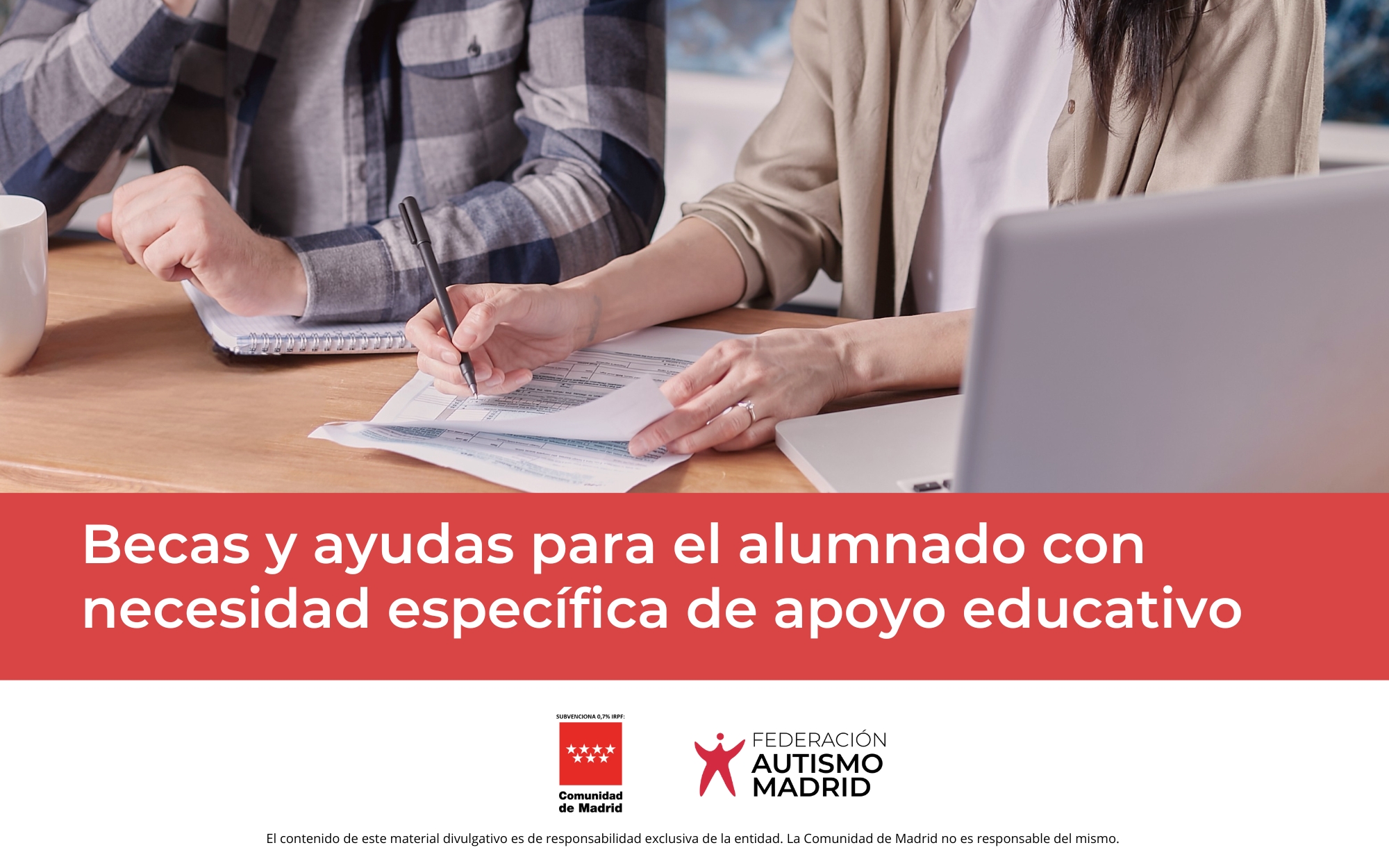 Becas y ayudas para el alumnado con necesidad específica de apoyo educativo