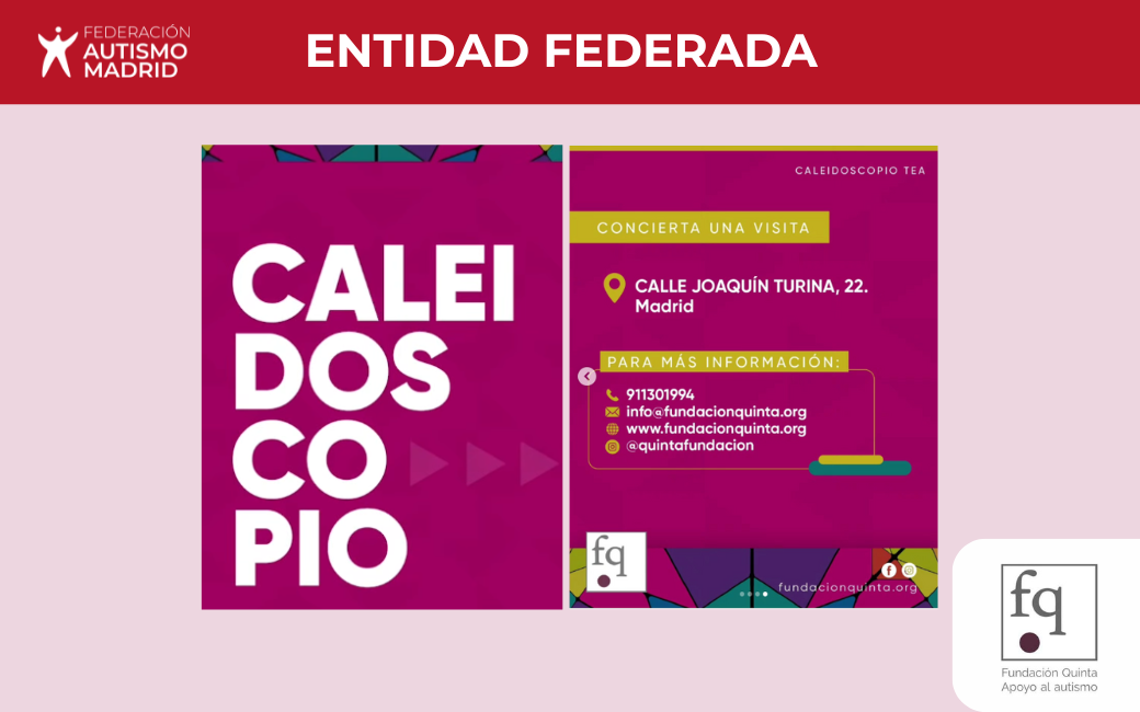 Fundación Quinta impulsa Caleidoscopio TEA, un recurso para la vida adulta de personas con autismo