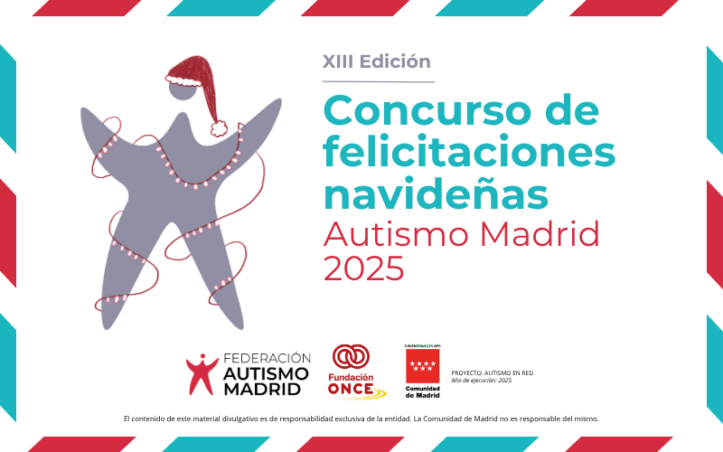 XIII Concurso de felicitaciones navideñas Autismo Madrid 2025