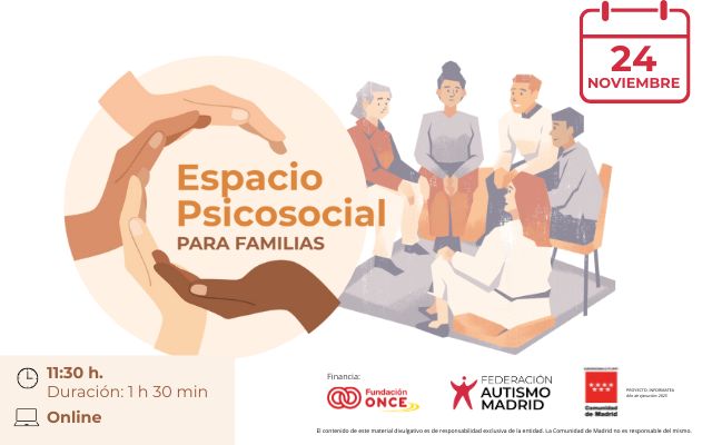 Espacio psicosocial para familias – 24 de noviembre