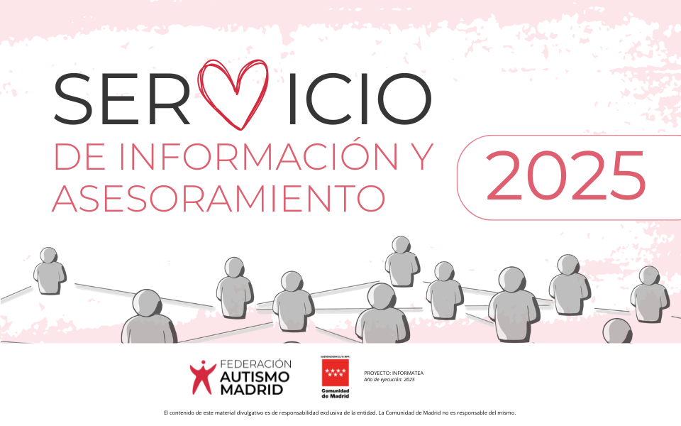 El Servicio de Información y Asesoramiento de Autismo Madrid acaba el año con más de 2.200 personas atendidas