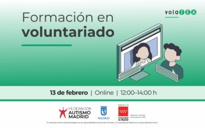 Próxima formación para hacer voluntariado con la Federación Autismo Madrid – 13 de febrero