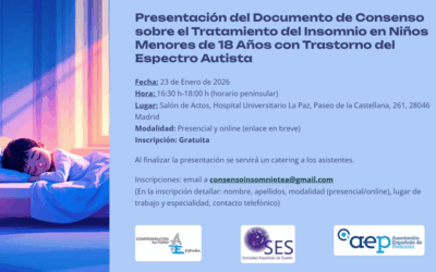 Autismo España presenta el Documento de Consenso sobre el Tratamiento del Insomnio en niños con autismo
