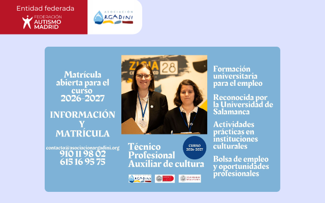 Formación de Técnico Profesional en Auxiliar de Cultura de la Asociación Argadini