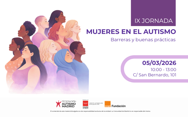 Jornada mujeres en el autismo 2026
