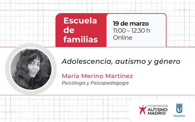 Escuela de familias: Adolescencia, autismo y género