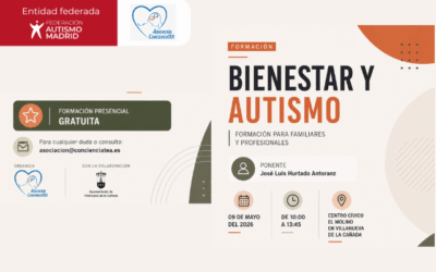 La Asociación ConcienciaTEA organiza una formación para familiares, cuidadores y profesionales sobre «Bienestar y Autismo»