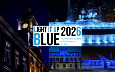 Edificios y monumentos emblemáticos de la Comunidad de Madrid se iluminan de azul para visibilizar el Día Mundial del Autismo 2026