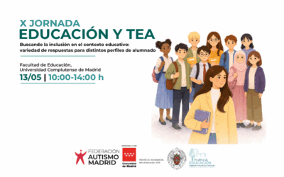 ¡Reserva el día! X Jornada Educación y TEA «Buscando la inclusión en el contexto educativo: variedad de respuestas para distintos perfiles de alumnado» – 13 de mayo