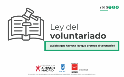 ¿Sabías que hay una Ley que protege a las personas voluntarias?