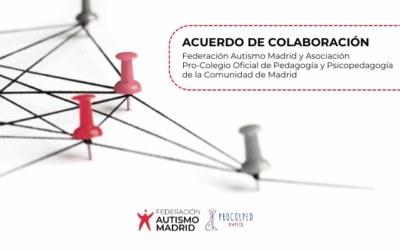 Autismo Madrid firma un Convenio de Colaboración con la Asociación Pro-Colegio Oficial de Pedagogía y Psicopedagogía de la Comunidad de Madrid