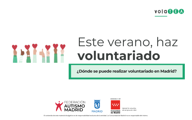 Este verano, haz voluntariado en autismo