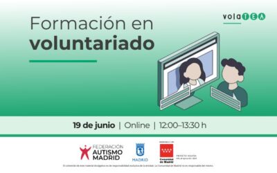Próxima formación para hacer voluntariado con la Federación Autismo Madrid – 19 de junio