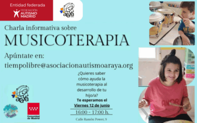 La Asociación Autismo Araya organiza una charla informativa sobre Musicoterapia