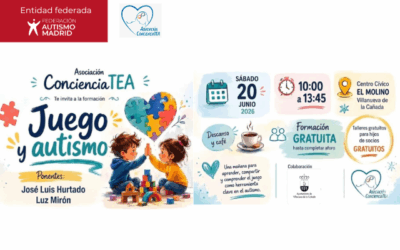 La Asociación ConcienciaTEA organiza una formación gratuita sobre «Juego y Autismo»