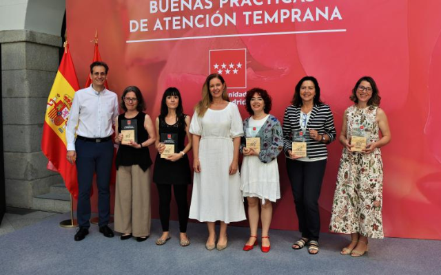 Autismo Madrid asiste a la entrega de los primeros premios de Atención Temprana de la Comunidad de Madrid