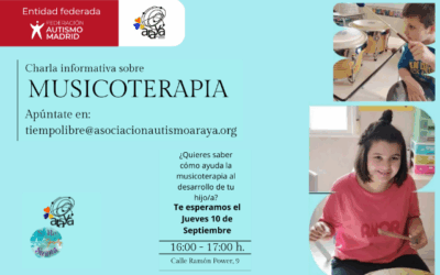 Charla informativa sobre musicoterapia organizada por la Asociación Autismo Araya