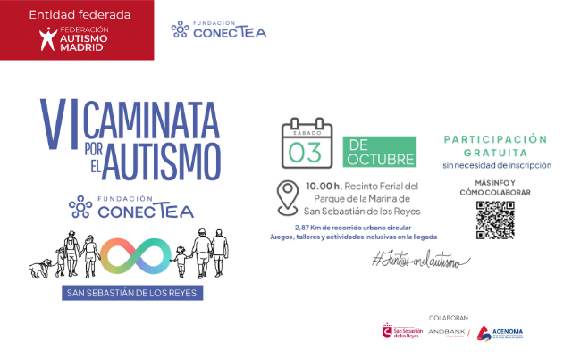 VI Caminata por el Autismo de Fundación ConecTEA 2026