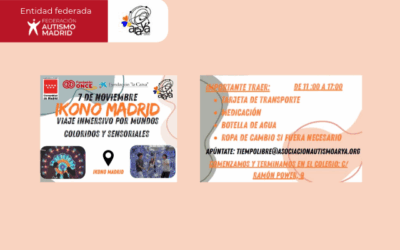 Autismo Araya organiza una salida de ocio a IKONO Madrid: un viaje inmersivo por mundos coloridos y sensoriales